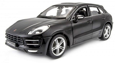 Автомодель Bburago 1:24 Porsche Macan чорний 18-21077